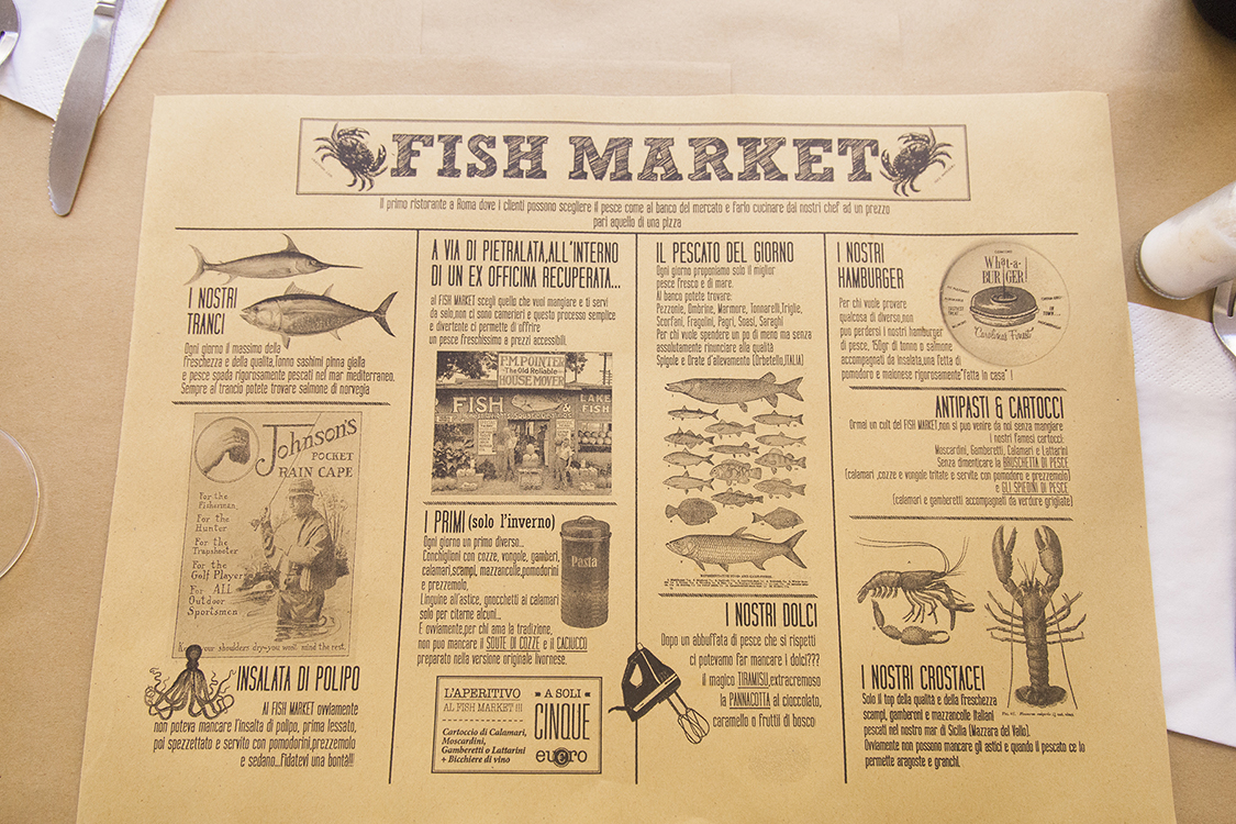 Fish Market Rome Grey Magazine